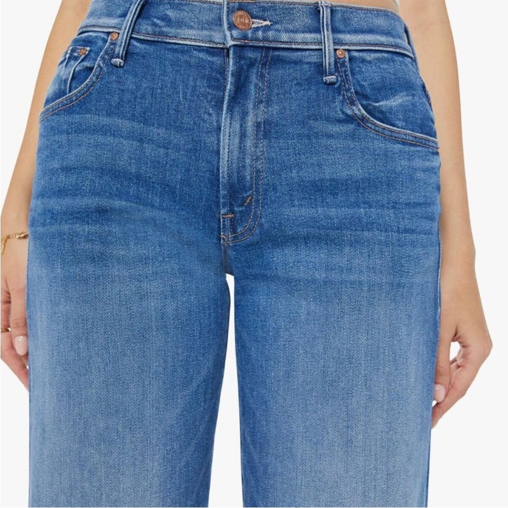MOTHER Midrise Maven Sneak Different Strokes Jeans size 31 - Picture 4 of 11